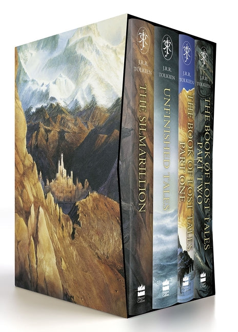 The History of Middle-earth (Boxed Set 1): The Silmarillion, Unfinished Tales, The Book of Lost Tales, Part One &amp; Part Two (The History of Middle-earth)