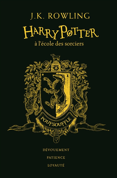 Harry Potter, T1: Harry Potter à l'école des sorciers : Poufsouffle. Édition collector